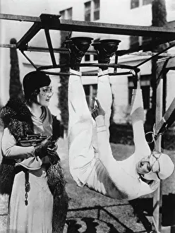 Stuntmen: The American aircraft acrobat JD Pate