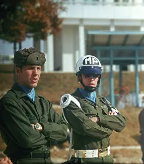 Panmunjom: American army in Panmunjon, North Korea