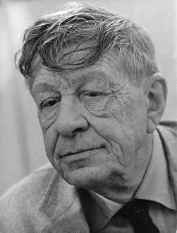 Auden: American author Wystan Hugh Auden (W.H.) during