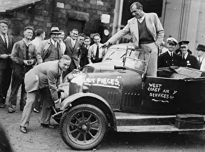 Speke: The two American aviators Harry Richman