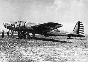 Flown: American bomber Boeing B-17, 1939