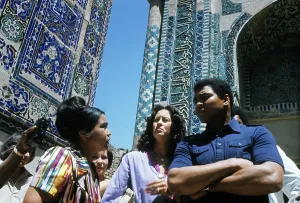 Muhammad: American boxer Muhammad Ali in Samarkand, 1978