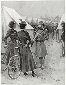 Admirers: AMERICAN CAMP 1898