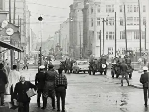 Checkpoints: American checkpoint in Berlin (Friedrichstrasse). 25th O