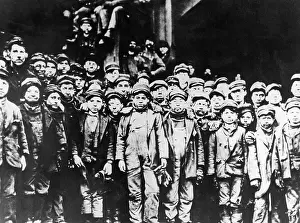 Behalf: American child laborers, around 1911