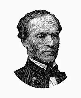 Traditionally: American Civil War graphic of General William