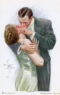Restraint: AMERICAN COUPLE KISSING