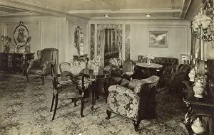 Upholstery: American cruise ship's lounge