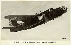 Raaf: American Douglas A-20A Attacking light bomber