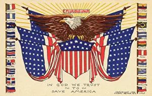 Spangled: The American eagle and the Stars and Stripes