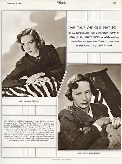 Iln - Consolidated Archive Holdings Ltd: American female war reporters - Virginia Cowles & Helen Kirkpatrick