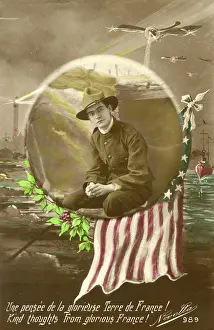 Ranger: American First World War postcard