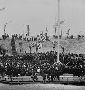 Sumter: American flag flies over Fort Sumter at the