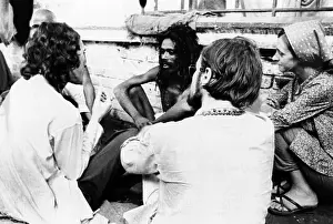 Sadhu: American hippies in Katmandu, Nepal. They ?