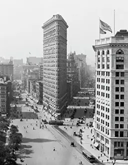 1900 1909: American history photo featuring the Flatiron