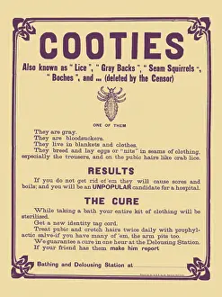 Announcement: American history poster shows a message creating
