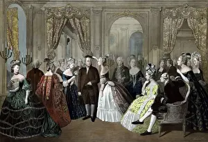 Formalwear: American History print of Benjamin Franklin's