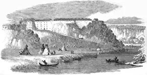Snelling: American Indians. The Missippi River. Fort Snelling, Upper M