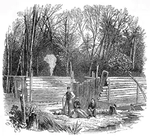 Trapping: American Indians. The Sugar Camp