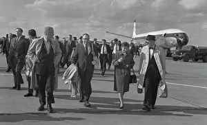 Sheremetyevo: American journalists visiting USSR