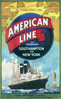 Art Nouveau: American Line Poster