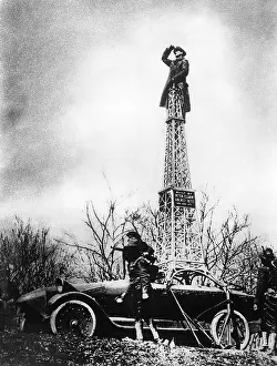 Doughboy: American observation tower, 1917