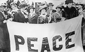 Decided: American pacifists, 1915