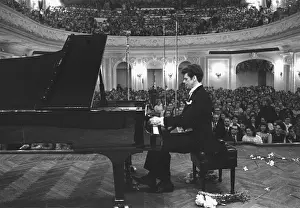 Conservatory: American pianist Van Cliburn performs in Grand
