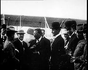 Congratulated: American President Theodore Roosevelt Being