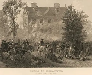 Germantown: American Revolution. The Battle of Germantown