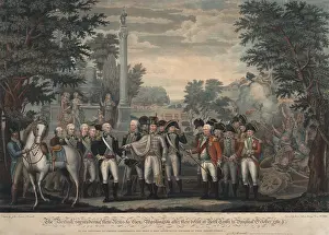 Dundas: American Revolution. British surrendering