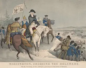 Lcgr1904: American Revolution. Continential Army crossing