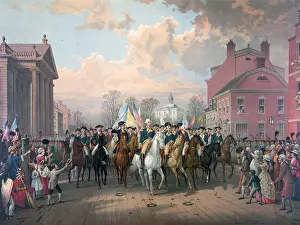 Continential: American Revolution. Evacuation Day and Washingtons