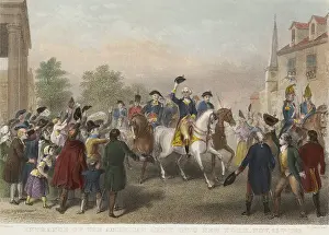 Continential: American Revolution. Evacuation Day and Washingtons