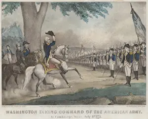 Lcgr1904: American Revolution. George Washington taking