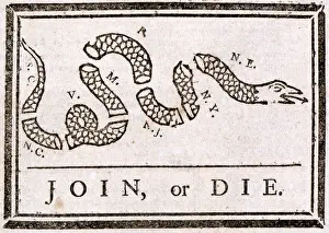 Segmented: The American Revolution, Join or die, Benjamin ?