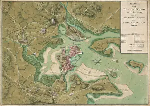 Charlestown: The American Revolution. A plan of the town ?