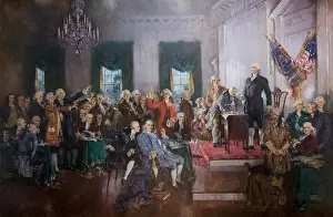 Signer: American Revolution. Signing of the Constitution