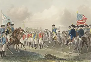 Rochambeau: American Revolution. Surrender British army