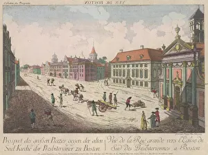Lcgr1904: American Revolution. View of Boston with Old