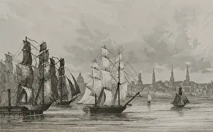 1776: American Revolutionary War. Siege of Boston