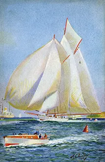 Westward: American schooner Westward - built by Herrehoff
