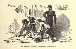 Deserters: An American Seaman Forcibly Impressed by ?