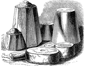 Ingots: American silver bars