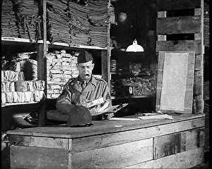 Logging: An American Store Keeper Logging Stocks Of