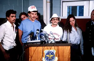 Endured: American students speak to the media after ?