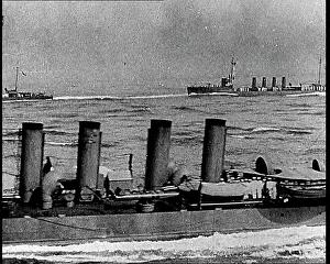 Chaser: An American Submarine Chaser Ship Sailing