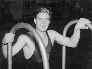 Kiefer: The American swimmer Adolph Kiefer at