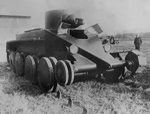 Approximately: American tank type Christie, 1924