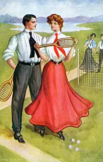 Raquet: American tennis players